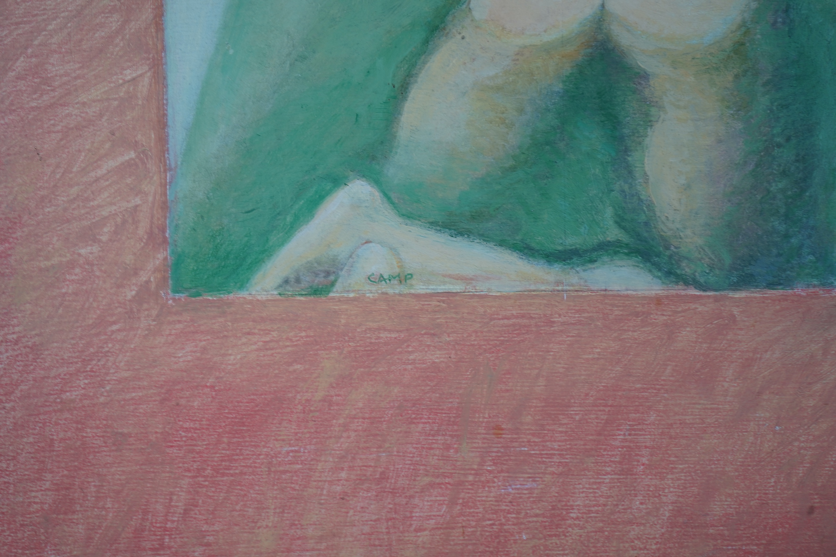 Jeffery Camp, 1923-2020, 'Small Red Bath'